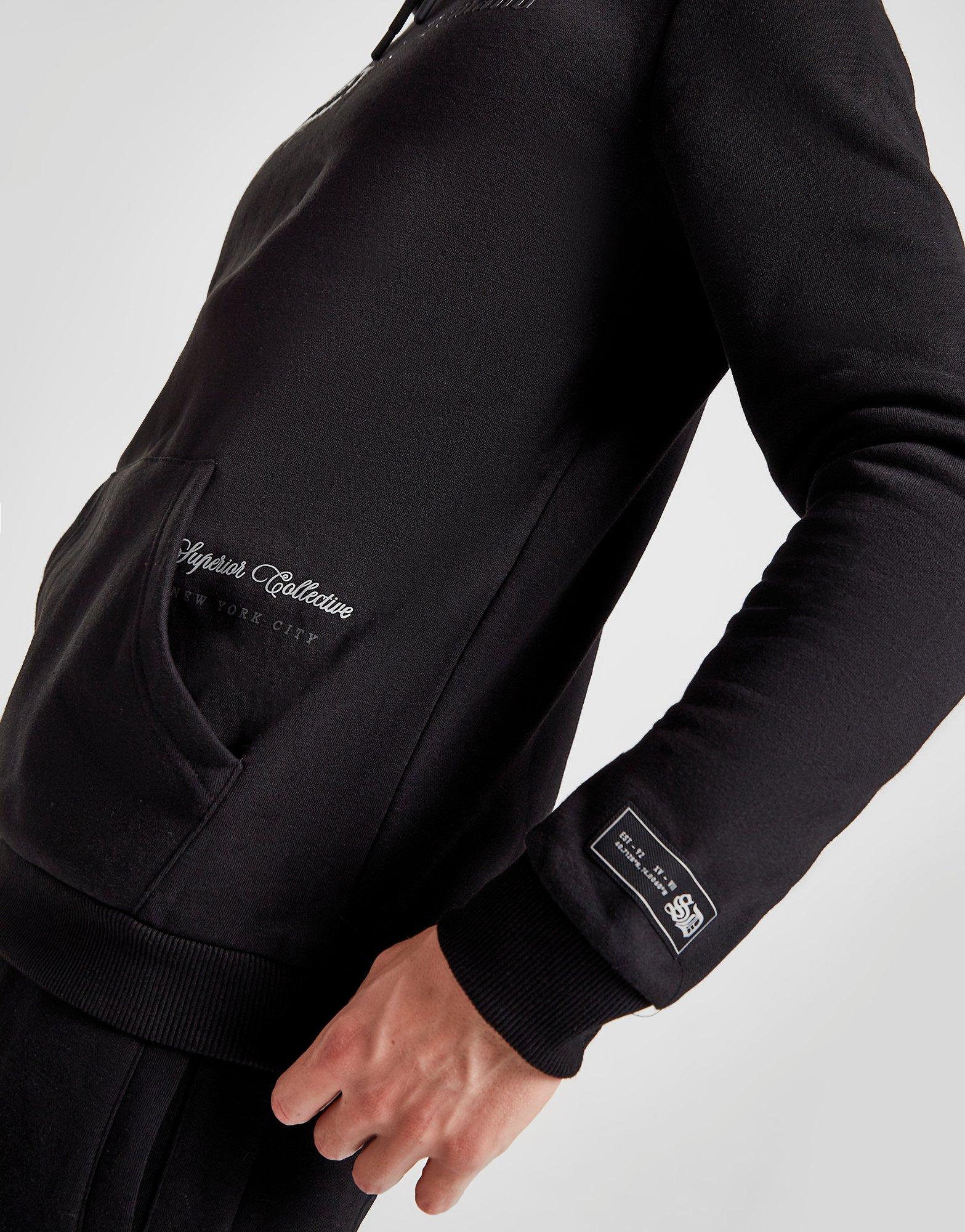 Мъжка блуза SUPPLY & DEMAND СУИТЧЪР С КАЧУЛКА MARKER HOOD SUPTM16355 Черен