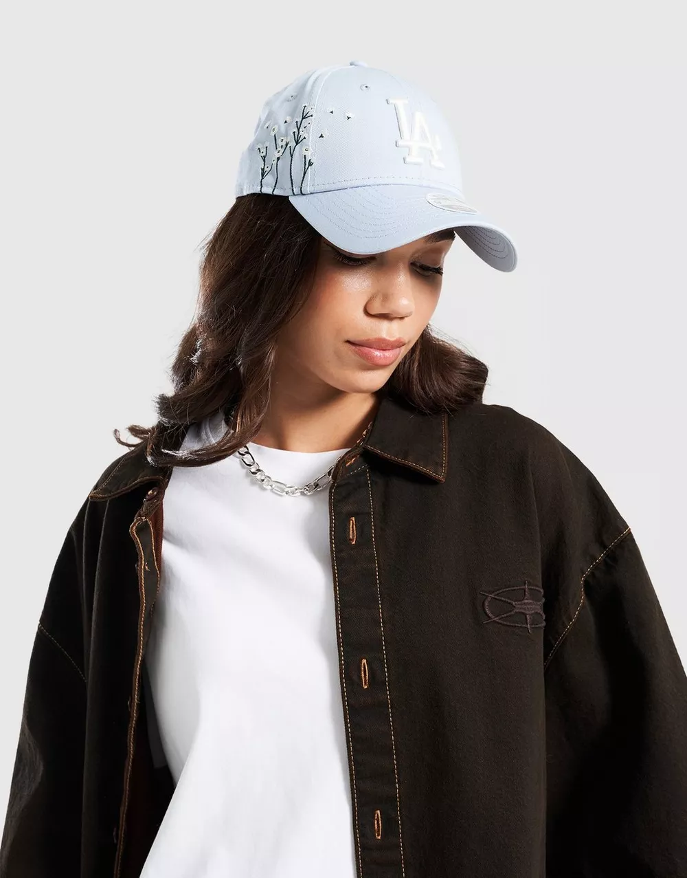 NEW ERA КЕПКА WMNS FLORAL ICON 940 LA DODGERS LOS ANGELES DO, фото 1 з 4