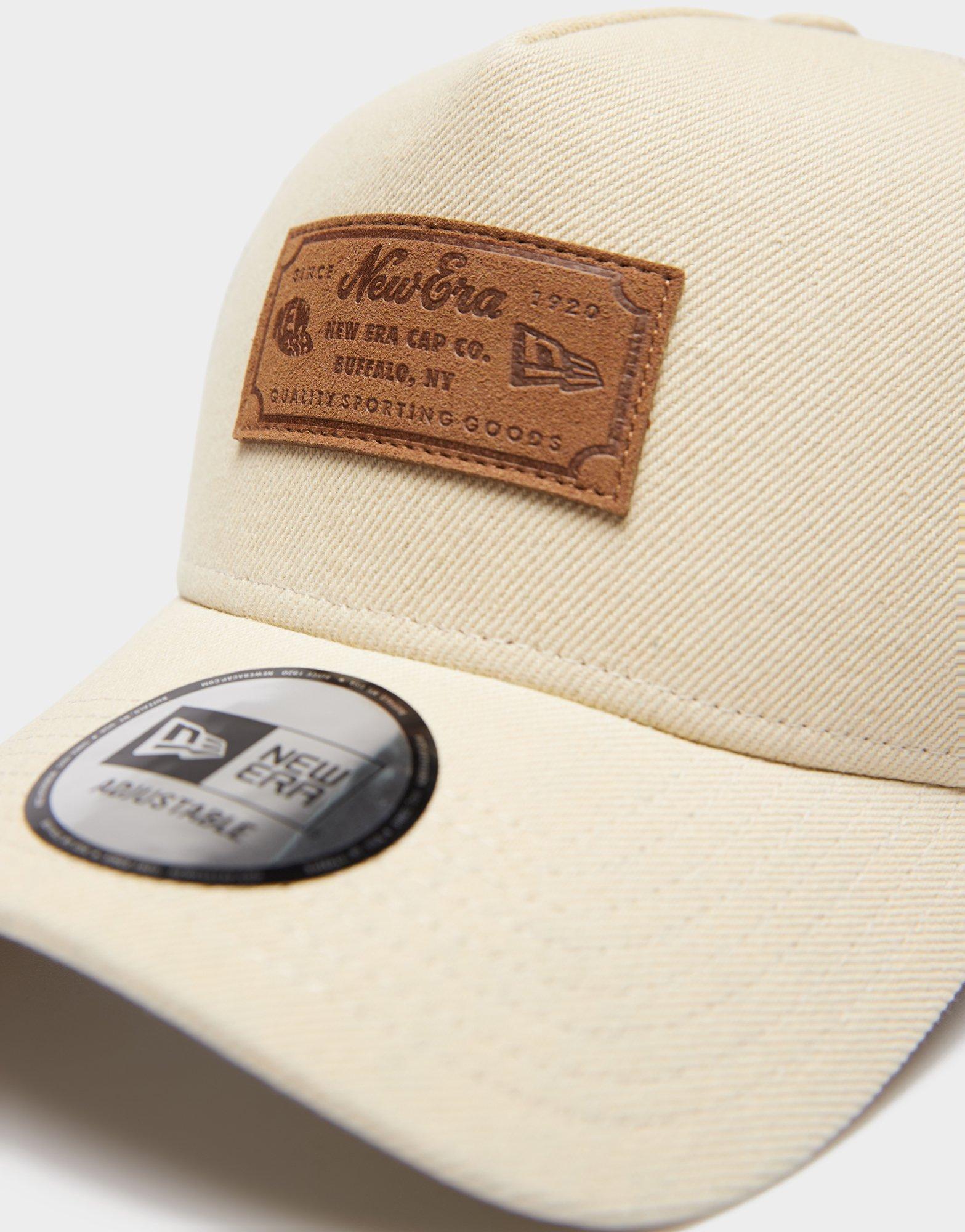 New Era Čiapka Denim Leather Patch Trucker None