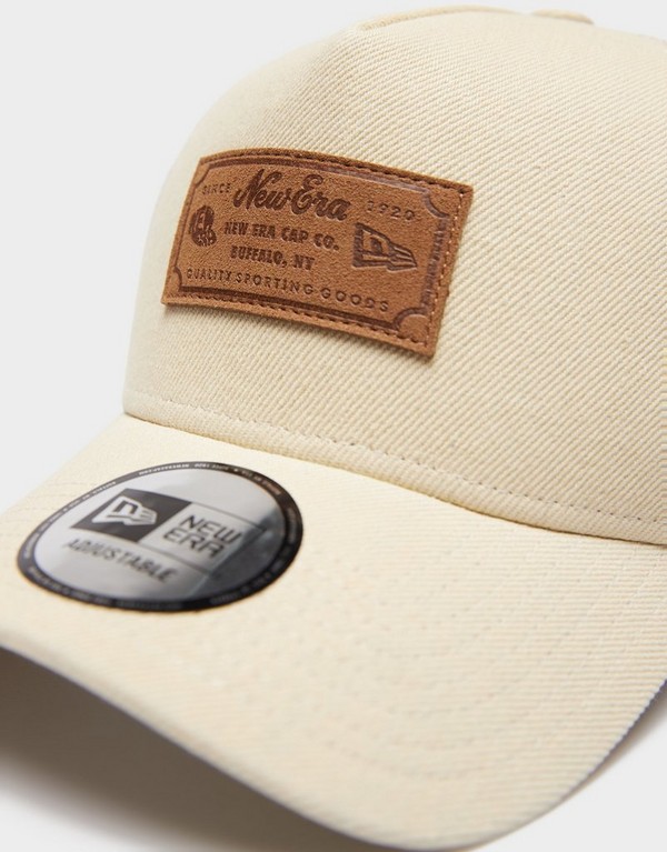 New Era Čiapka Denim Leather Patch Trucker None
