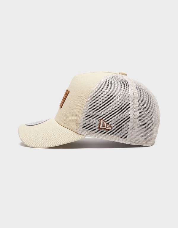 New Era Čiapka Denim Leather Patch Trucker None