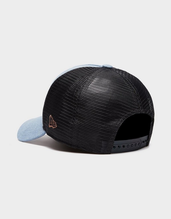 New Era Čiapka Denim Leather Patch Trucker None