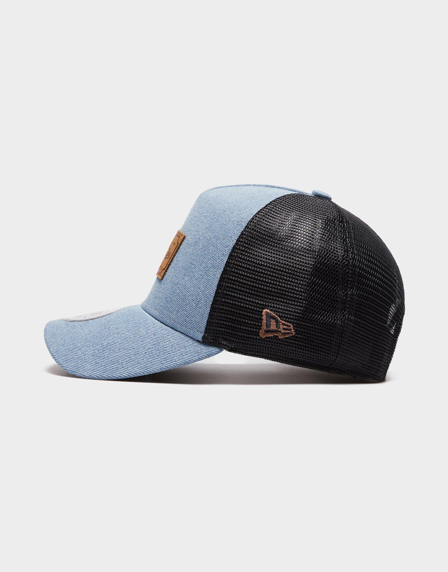 New Era Čiapka Denim Leather Patch Trucker None