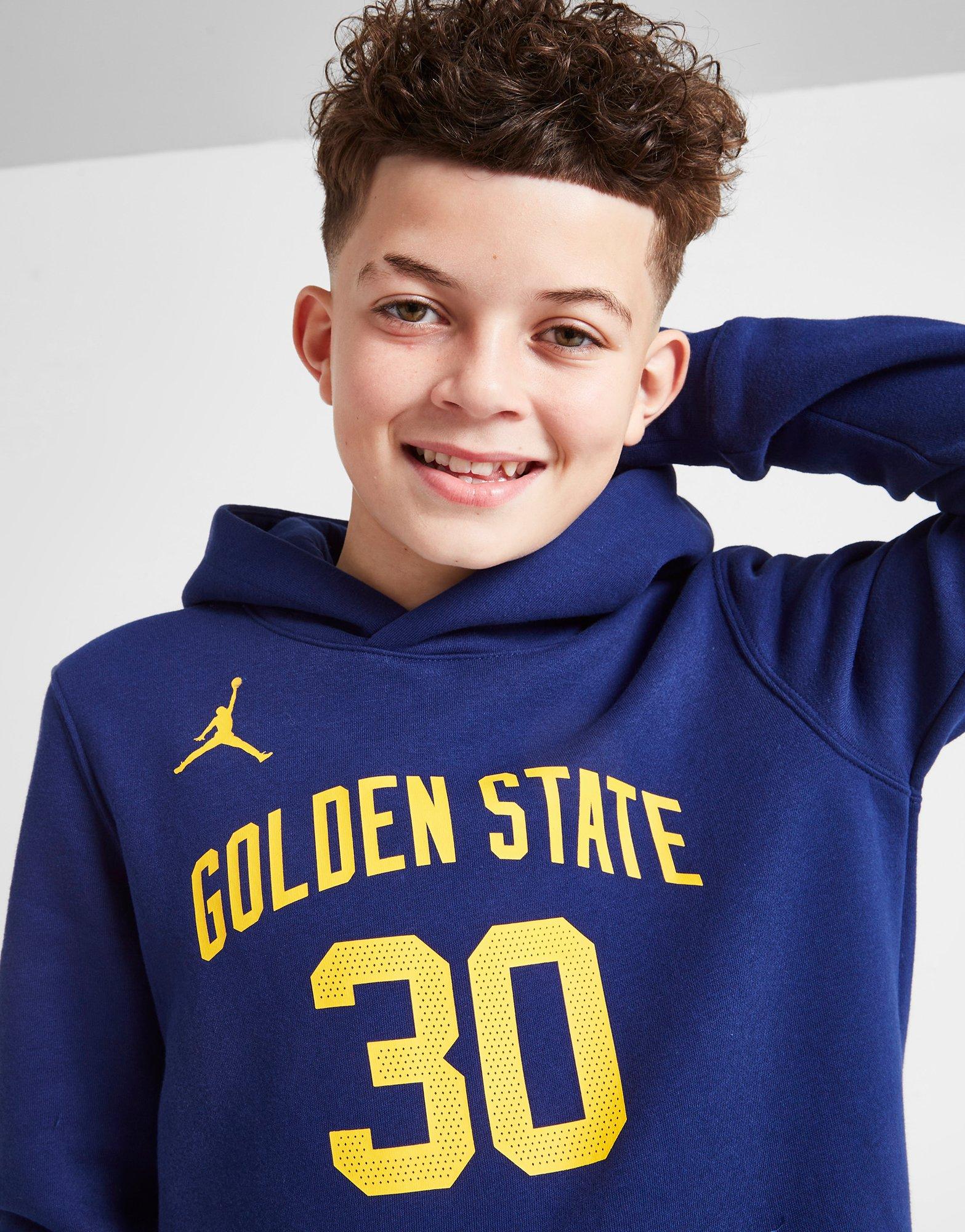 NIKE KRÓTKI RĘKAW NBA GOLDEN STATE WARRIORS CURRY #30 HOODIE
