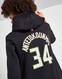 NIKE KRÓTKI RĘKAW NBA MILWAUKEE BUCKS GIANNIS #34 HOODIE JUNIOR