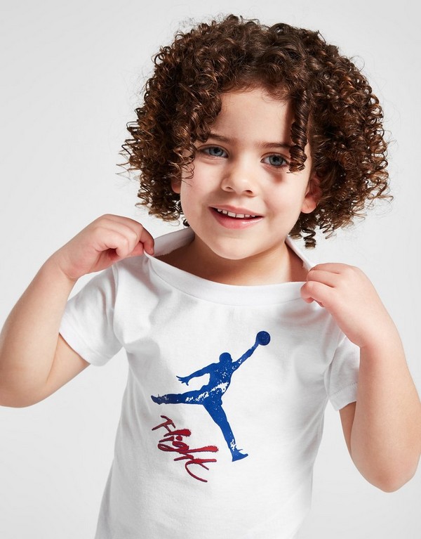 Jordan Komplet Flight Crgo T/shrt St Wh/gry