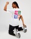 THE NORTH FACE T-SHIRT MULTI BOX GRAPHIC SS WHT