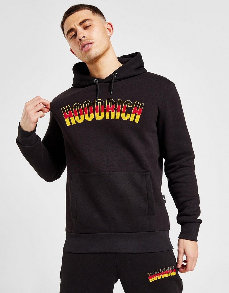Bluza męska HOODRICH Z KAPTUREM GERMANY HOODIE HR - 0422 - 0941 Czarny