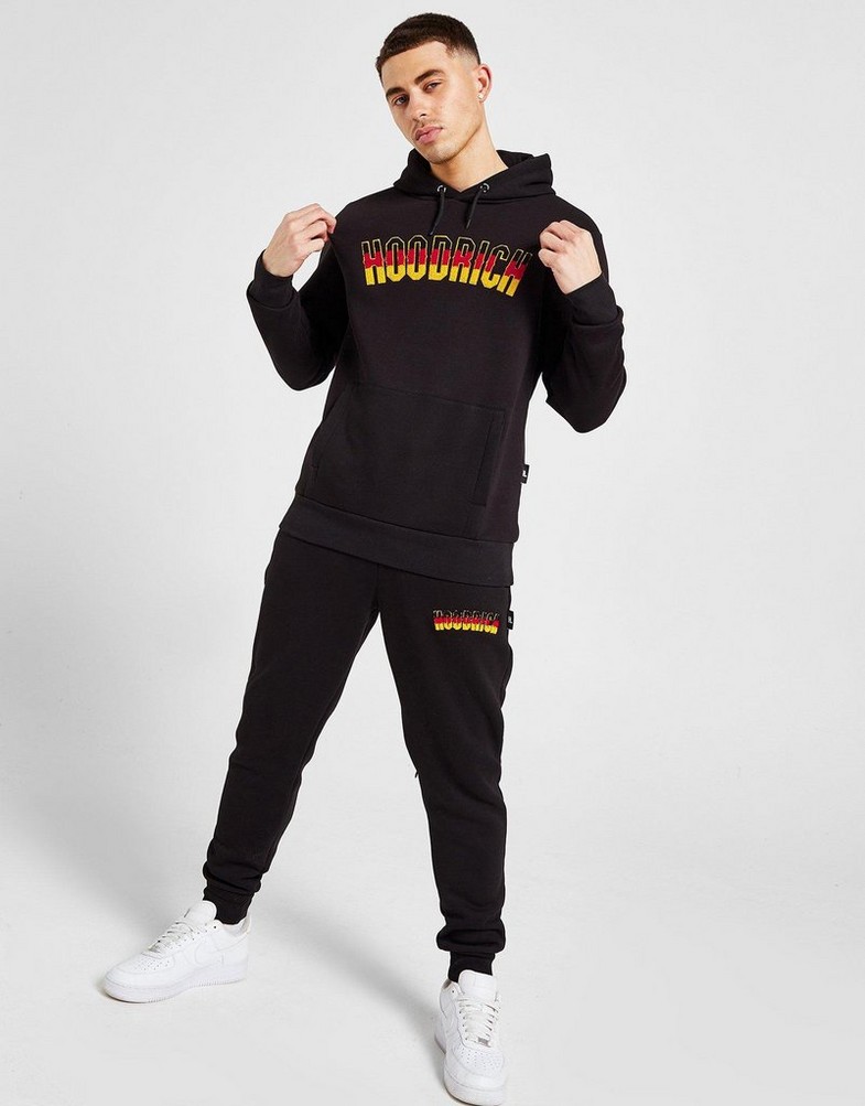 Bluza męska HOODRICH Z KAPTUREM GERMANY HOODIE HR - 0422 - 0941 Czarny
