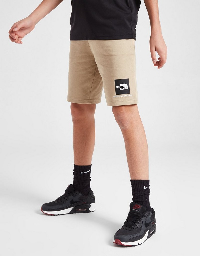 Krótkie spodenki, szorty dziecięce THE NORTH FACE SZORTY SMALL BOX SHORT FLAX