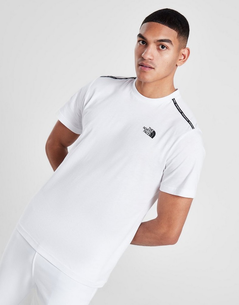 Tricou pentru bărbați THE NORTH FACE TRICOU CHANGLA TAPE TEE TNF WHITE NF0A84ZXFN41 Alb