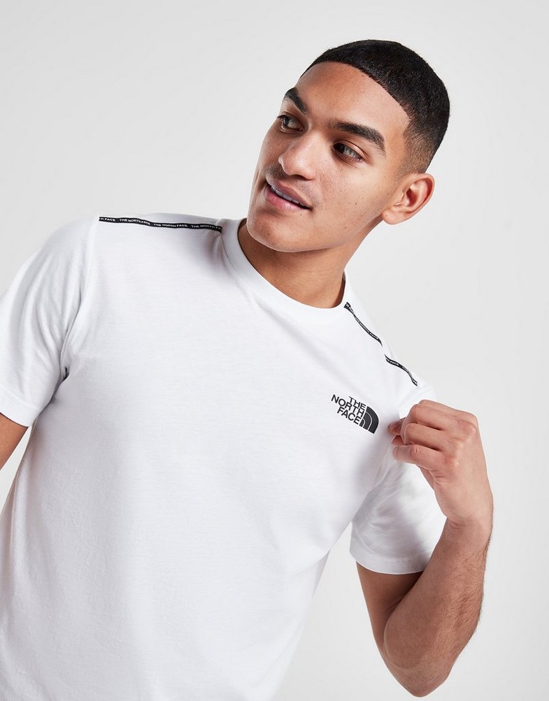 Tricou pentru bărbați THE NORTH FACE TRICOU CHANGLA TAPE TEE TNF WHITE NF0A84ZXFN41 Alb