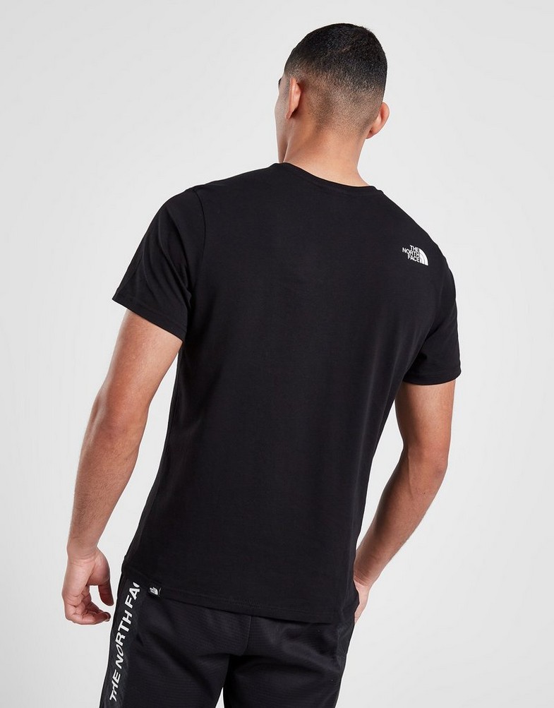 Tricou pentru bărbați THE NORTH FACE TRICOU DIGITAL MOUNTAIN SS T BLK