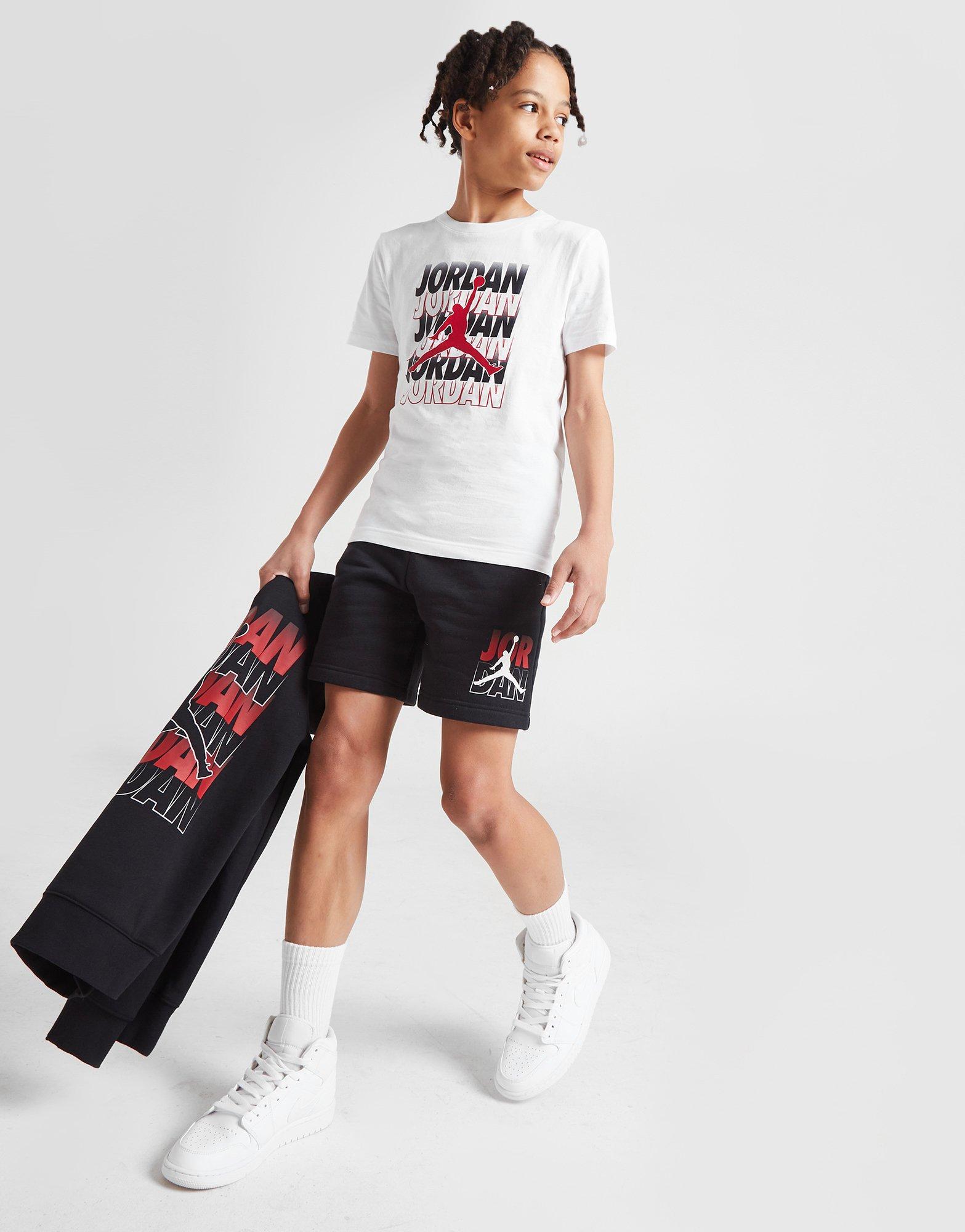 Детски шорти JORDAN ШОРТИ RPT FADE SHORT BLK 95C378-023 Черен