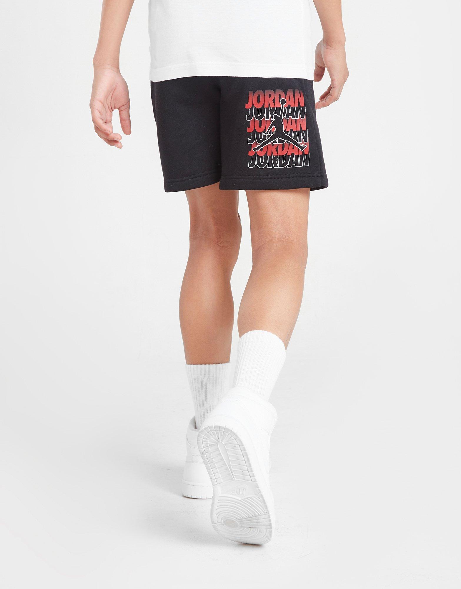 Детски шорти JORDAN ШОРТИ RPT FADE SHORT BLK 95C378-023 Черен