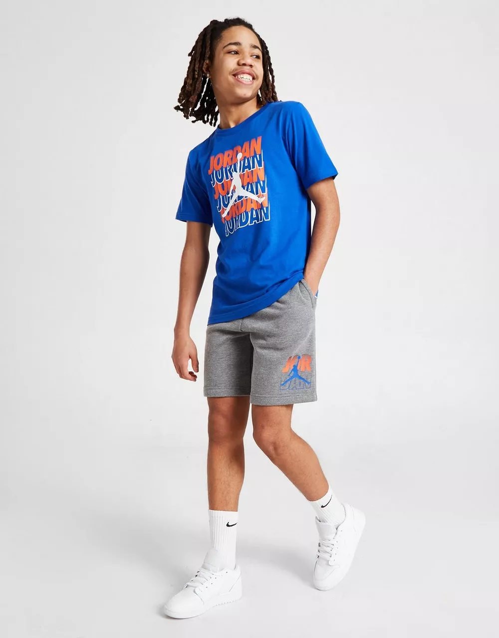 NikeHad JORDAN ШОРТИ RPT FADE SHORT GRY, фото 1 з 4