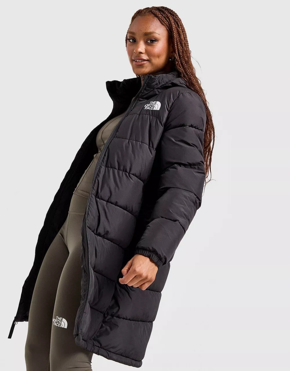 THE NORTH FACE КУРТКА LONG PAD JKT BLK, фото 1 з 7