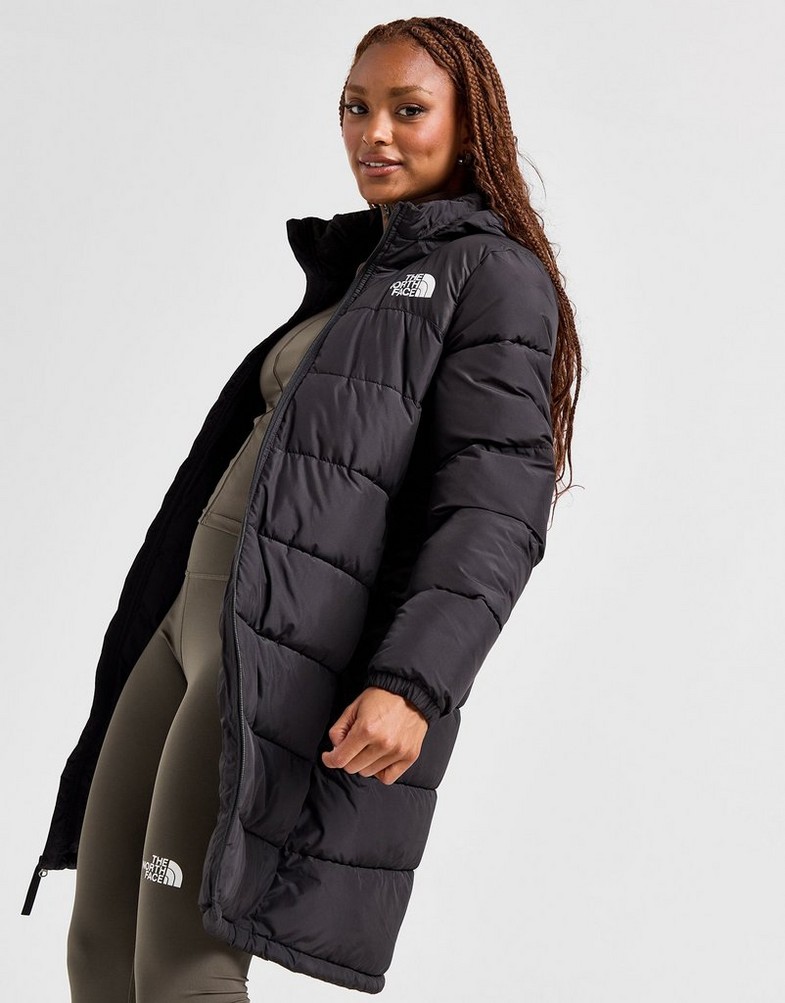 Női kabát THE NORTH FACE KABÁT LONG PAD JKT BLK