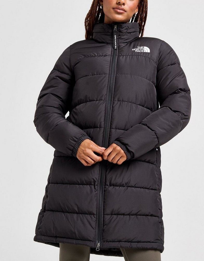 Női kabát THE NORTH FACE KABÁT LONG PAD JKT BLK