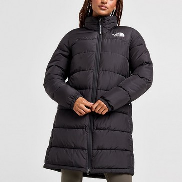 Dámska bunda THE NORTH FACE BUNDA LONG PAD JKT BLK