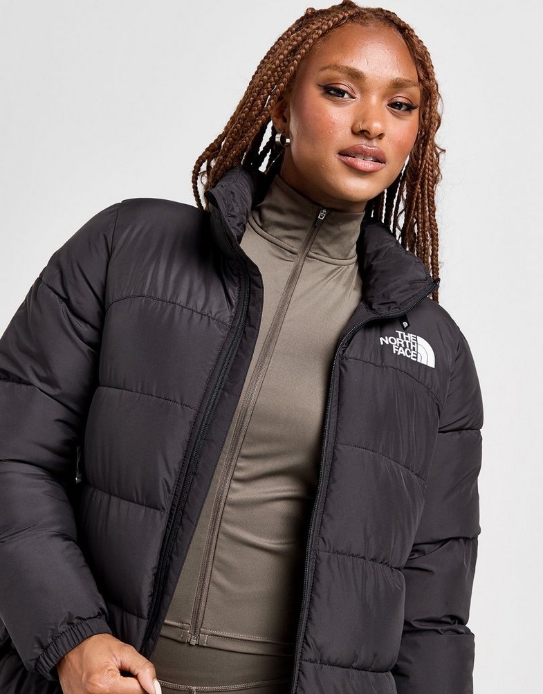 Női kabát THE NORTH FACE KABÁT LONG PAD JKT BLK