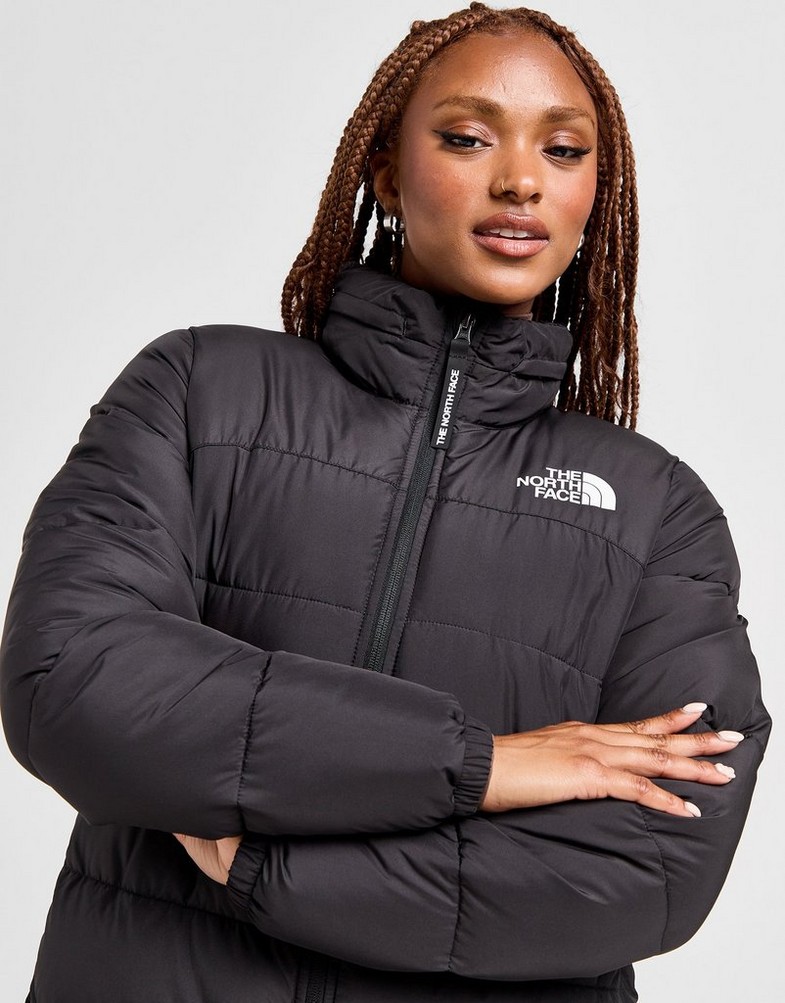 Női kabát THE NORTH FACE KABÁT LONG PAD JKT BLK