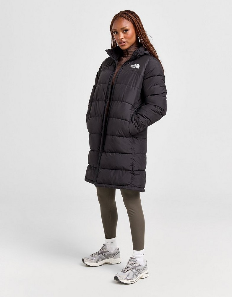 Női kabát THE NORTH FACE KABÁT LONG PAD JKT BLK