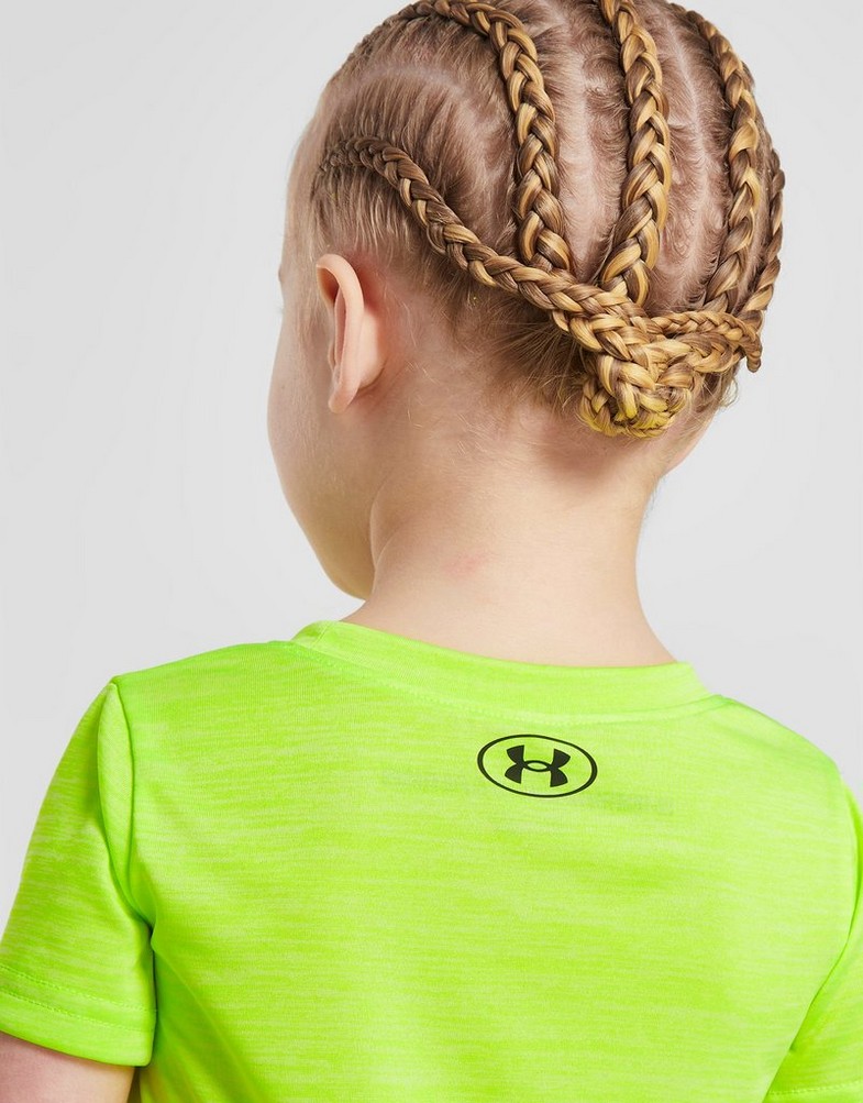 Koszulka, t-shirt dziecięcy UA CENTRIC BRAN TECH TWST T/WVN ST 25UASGI96D328 Zielony