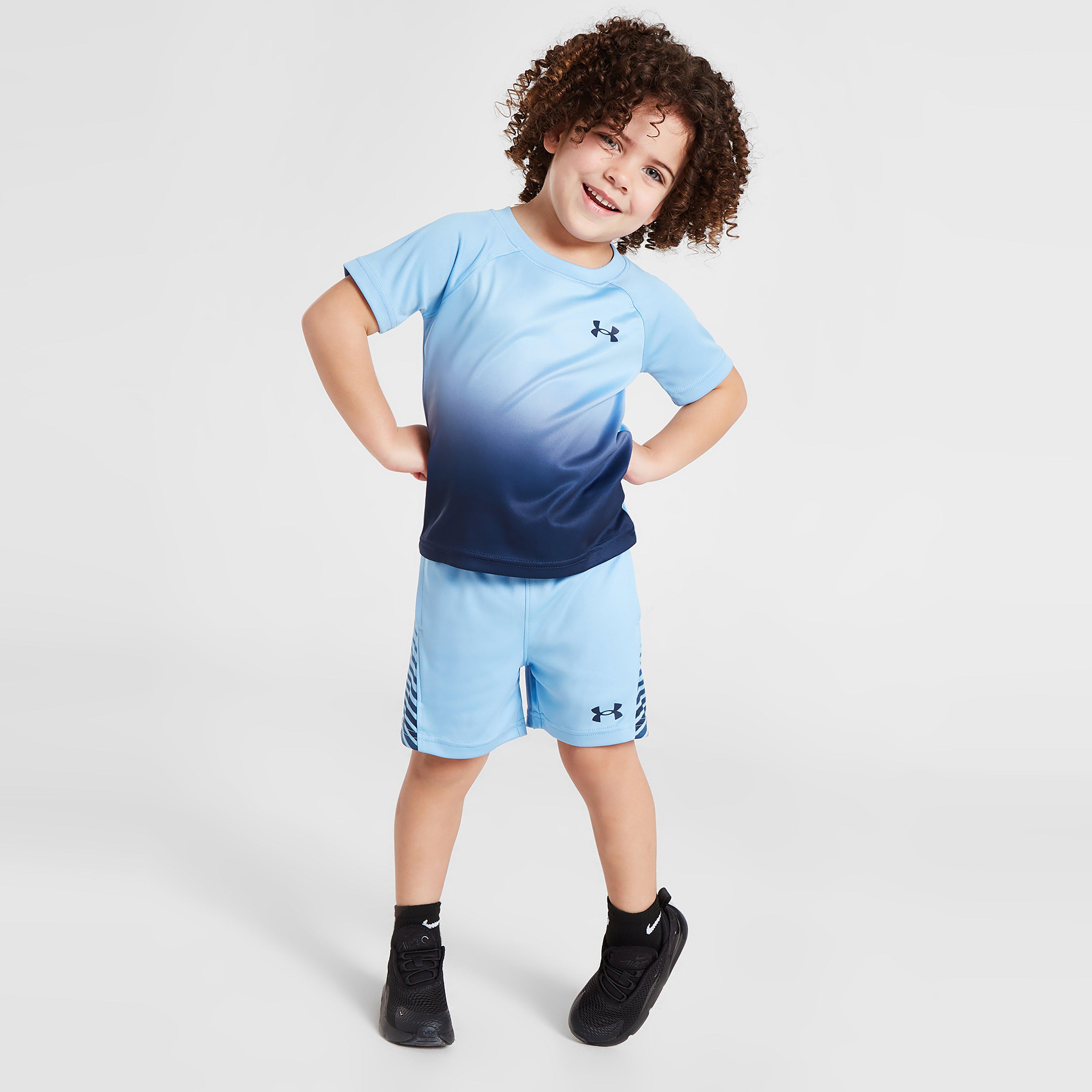 Gyerek póló UA CENTRIC BRAN TECH FADE T/SHRT ST BLU/N