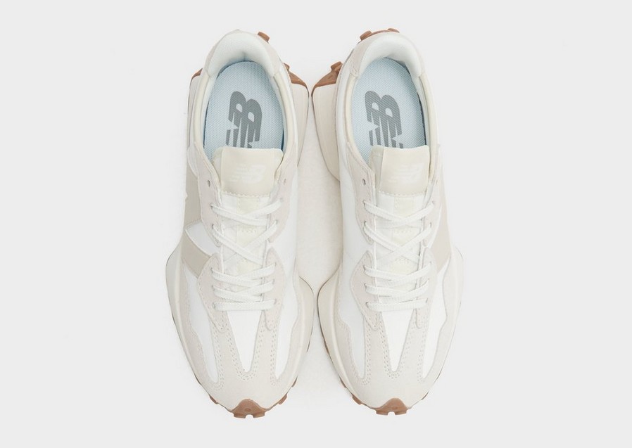 Buty sneakersy damskie NEW BALANCE 327 WS327AN Beżowy