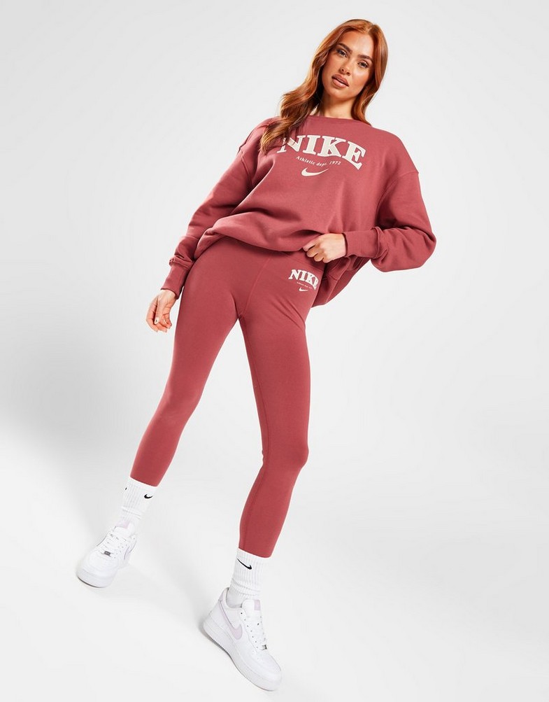 Női leggings NIKE LEGGINGS VRSITY LEG CNY'RUST