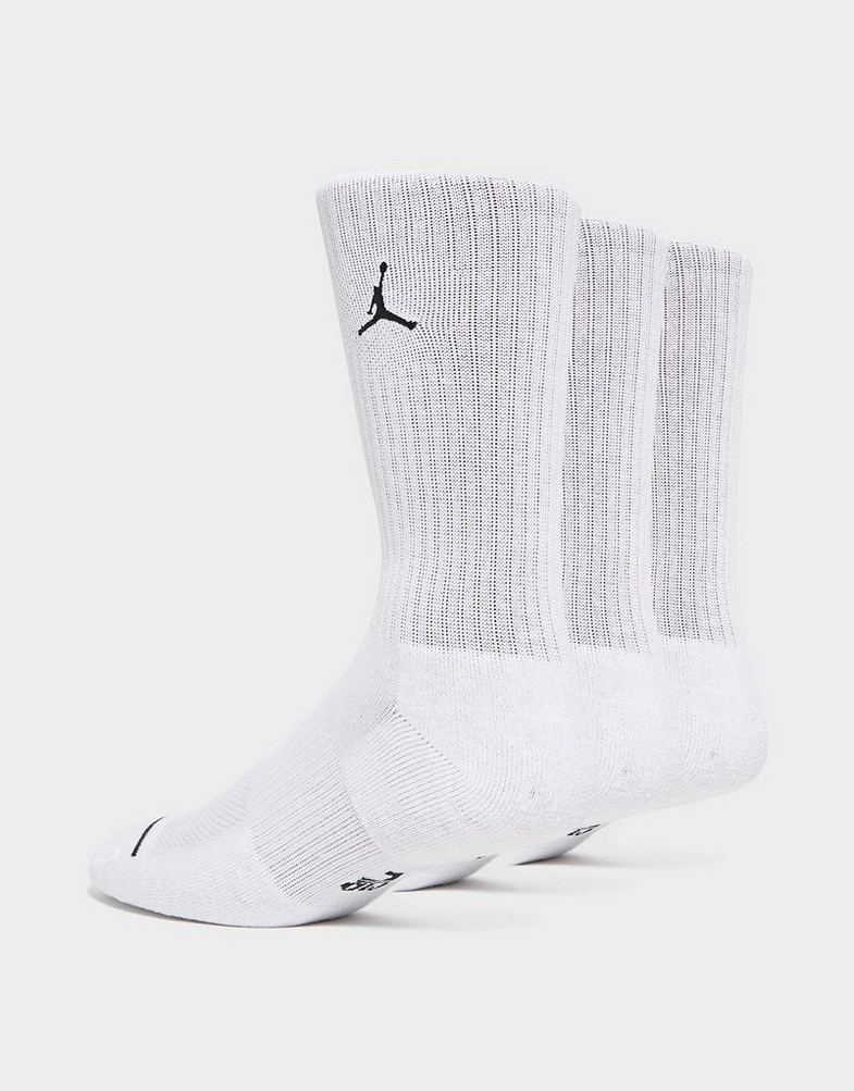 Жіночі шкарпетки JORDAN ВИСОКІ ШКАРПЕТКИ U J EVERYDAY CUSH DX9632-100 Білий