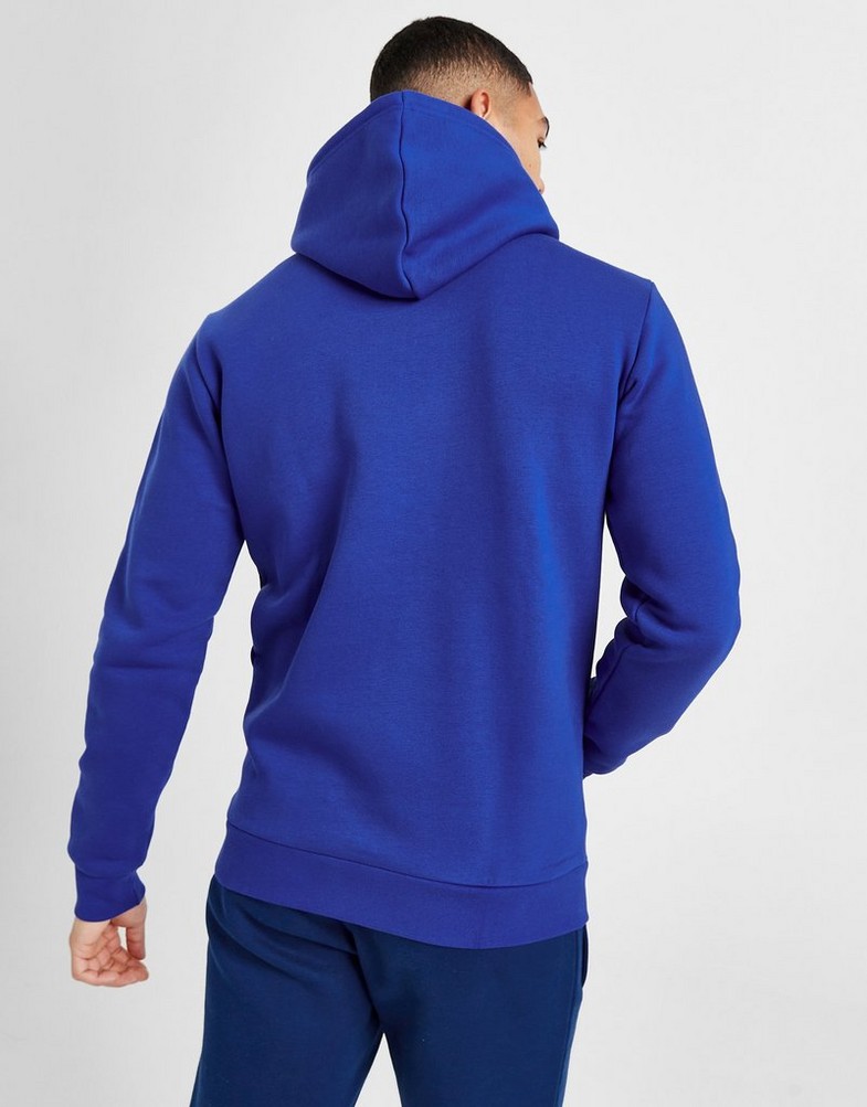 Bluza męska ADIDAS BLUZA Z KAPTUREM ESSENTIAL HOODY IA4891 Niebieski
