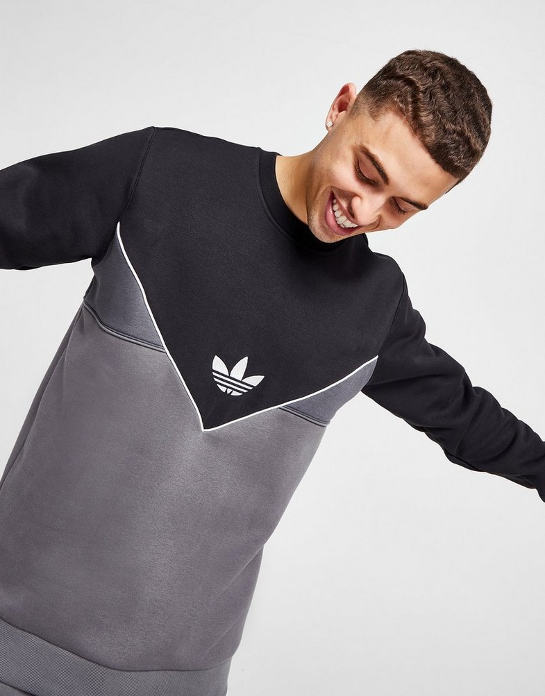 Adidas originals street clearance 90 run crew sweatshirt