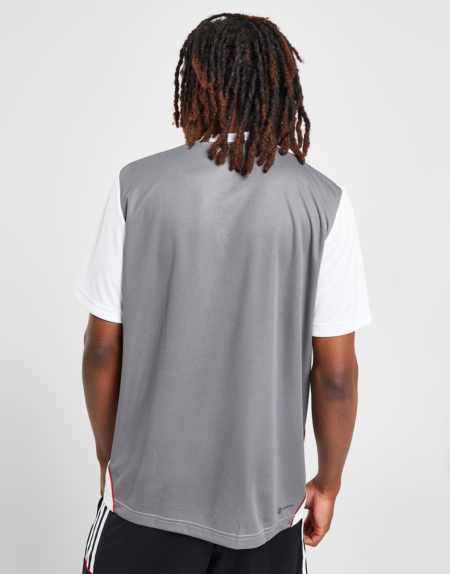 Vyriški marškiniai ADIDAS MARŠKINĖLIAI MATCH T WHT/RED TEE HY6224 Balta