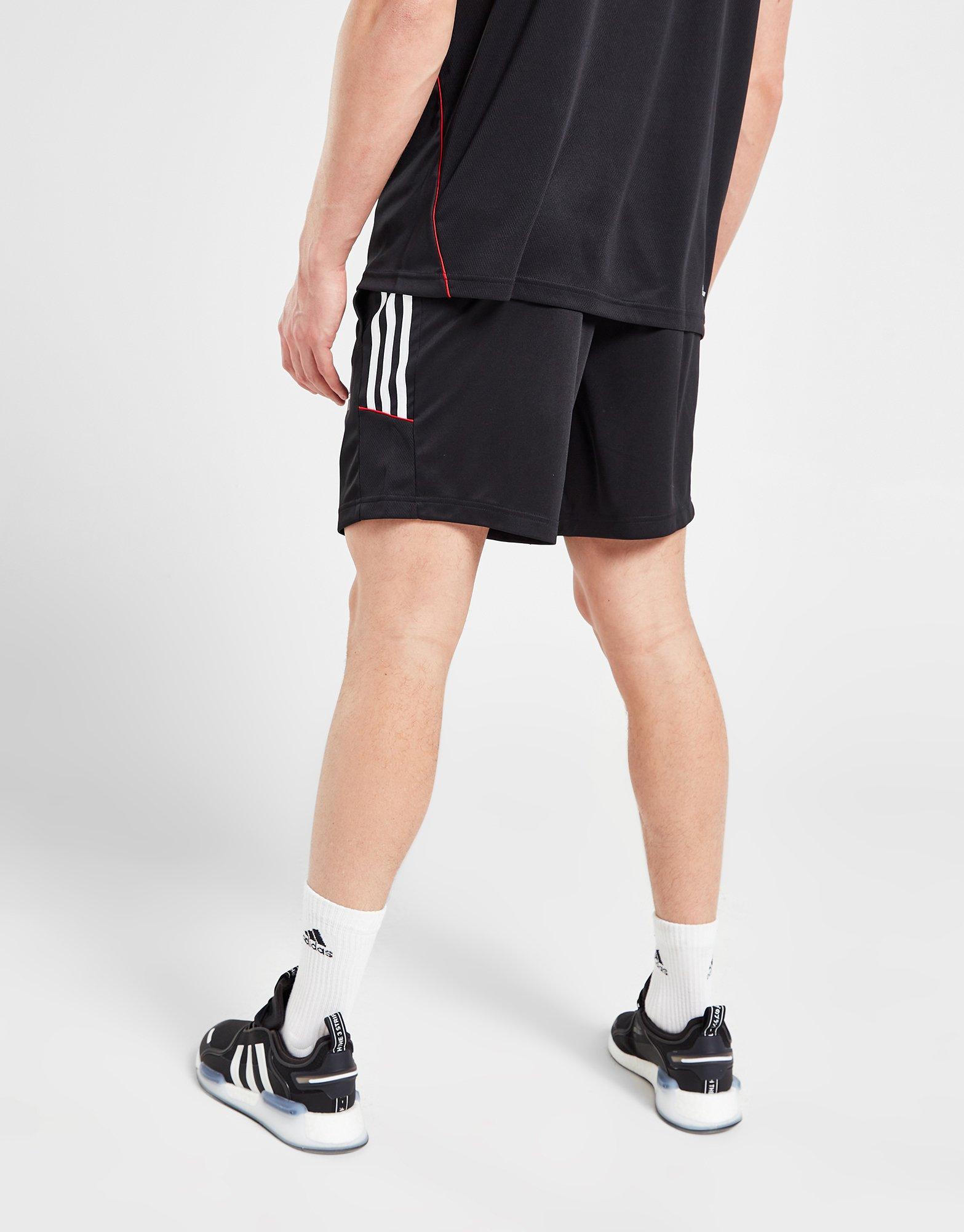 Мъжки шорти ADIDAS ШОРТИ MATCH SHT BLK/RED SHORTS HY6218 Черен