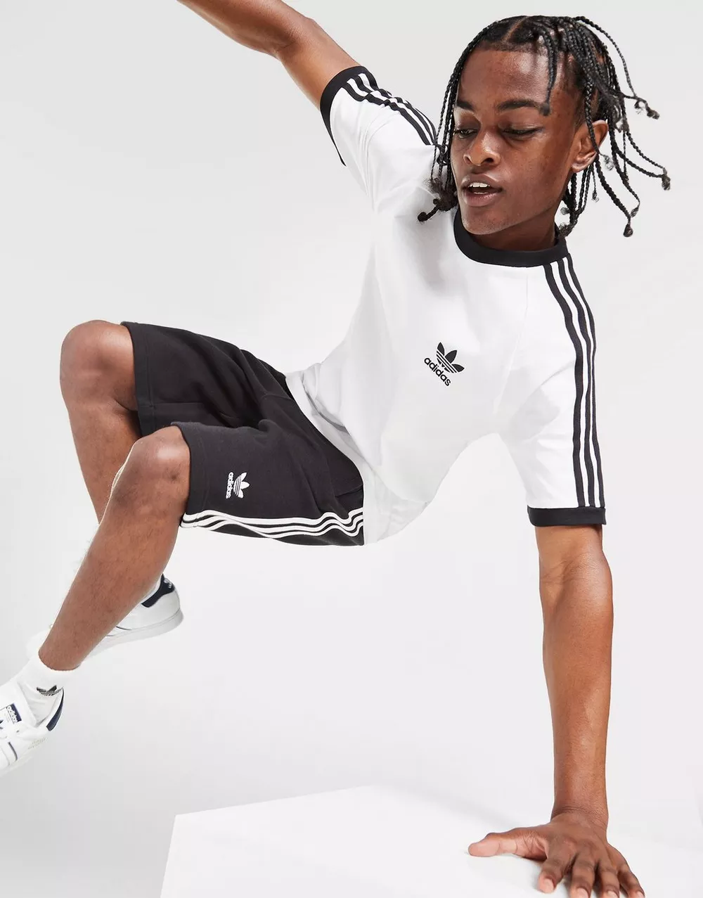 ADIDAS ФУТБОЛКА 3-STRIPES TEE, фото 1 з 5