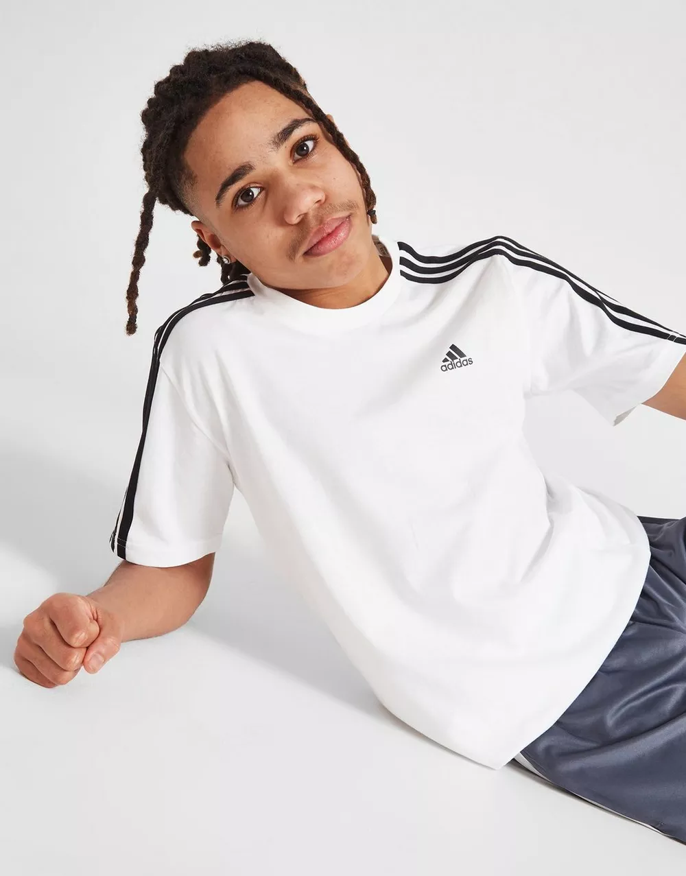 ADIDAS ФУТБОЛКА 3S CORE T WHT TEE, фото 1 з 5