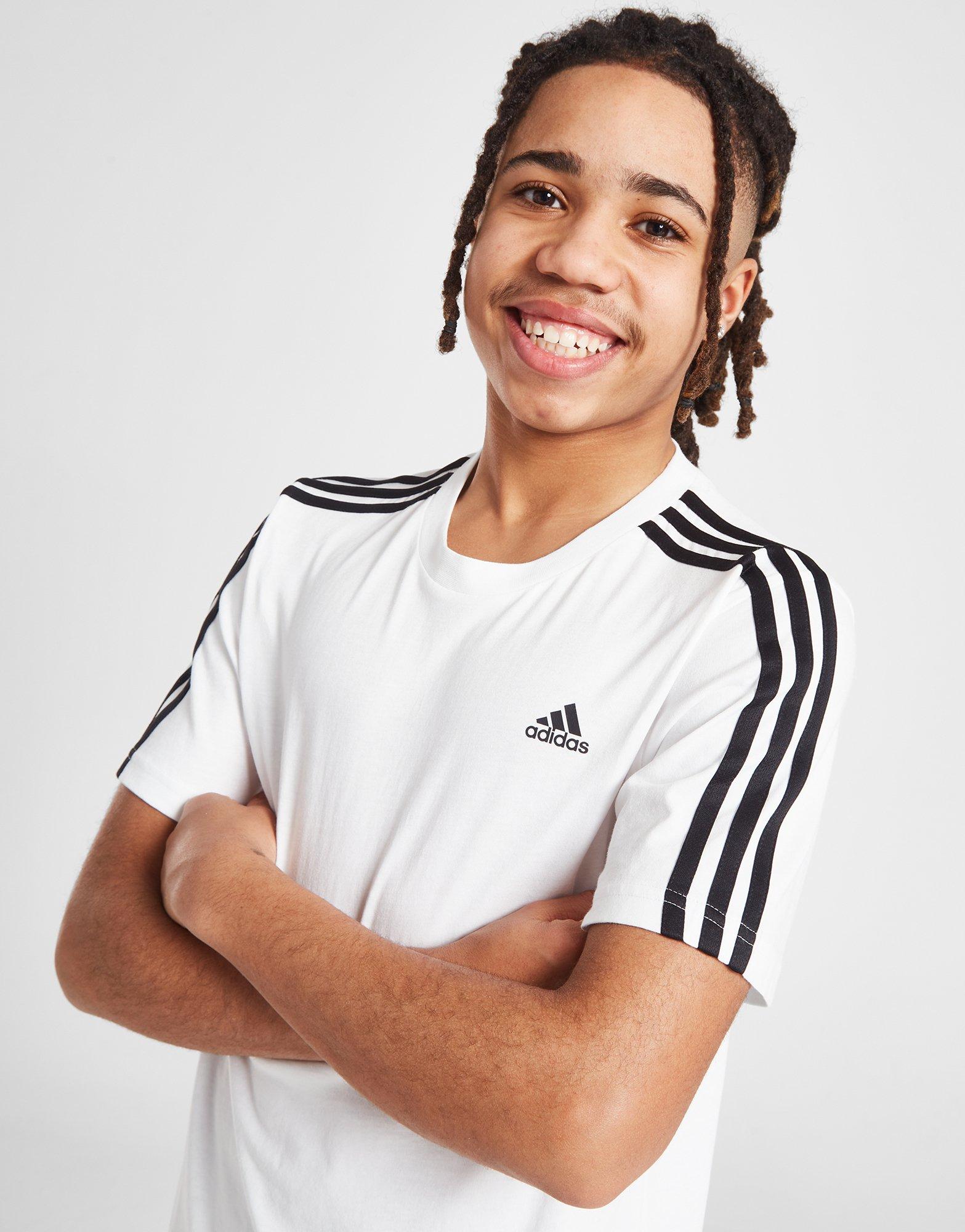 Dječji T-shirt ADIDAS T-SHIRT 3S CORE T WHT TEE IC0605 bijela