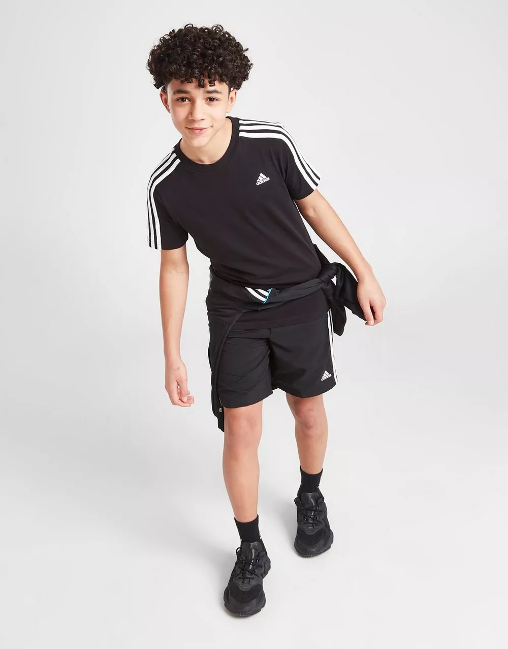 ADIDAS ФУТБОЛКА 3S CORE T BLK TEE, фото 1 з 4