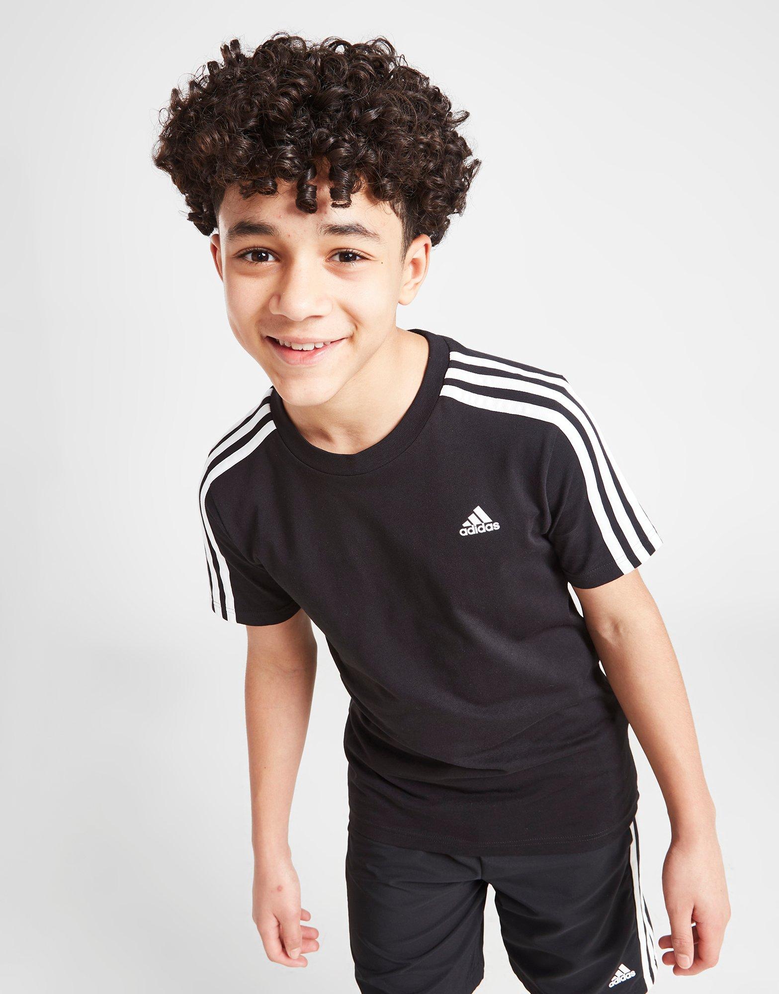 Дитячі футболки ADIDAS ФУТБОЛКА 3S CORE T BLK TEE HR6330 Чорний