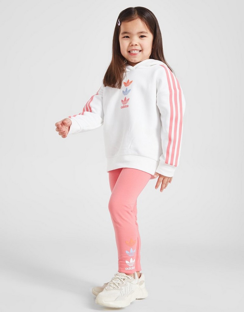 Detská tepláková súprava ADIDAS SÚPRAVA SUIT HY9214 Biela