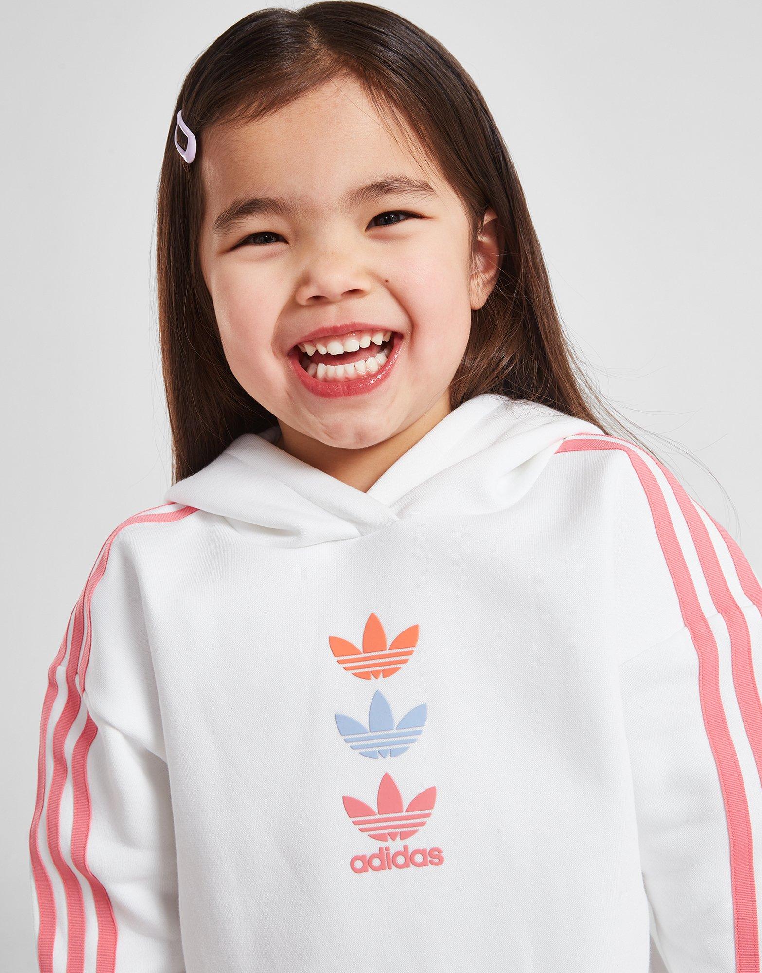 Vaikiški sportiniai kostiumai ADIDAS KOMPLEKTAS SUIT HY9214 Balta