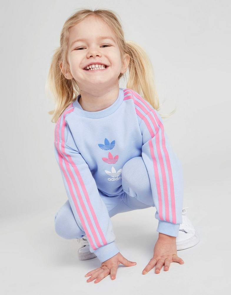 Komplet dresowy dziecięcy ADIDAS KOMPLET SUIT HY9215 Niebieski