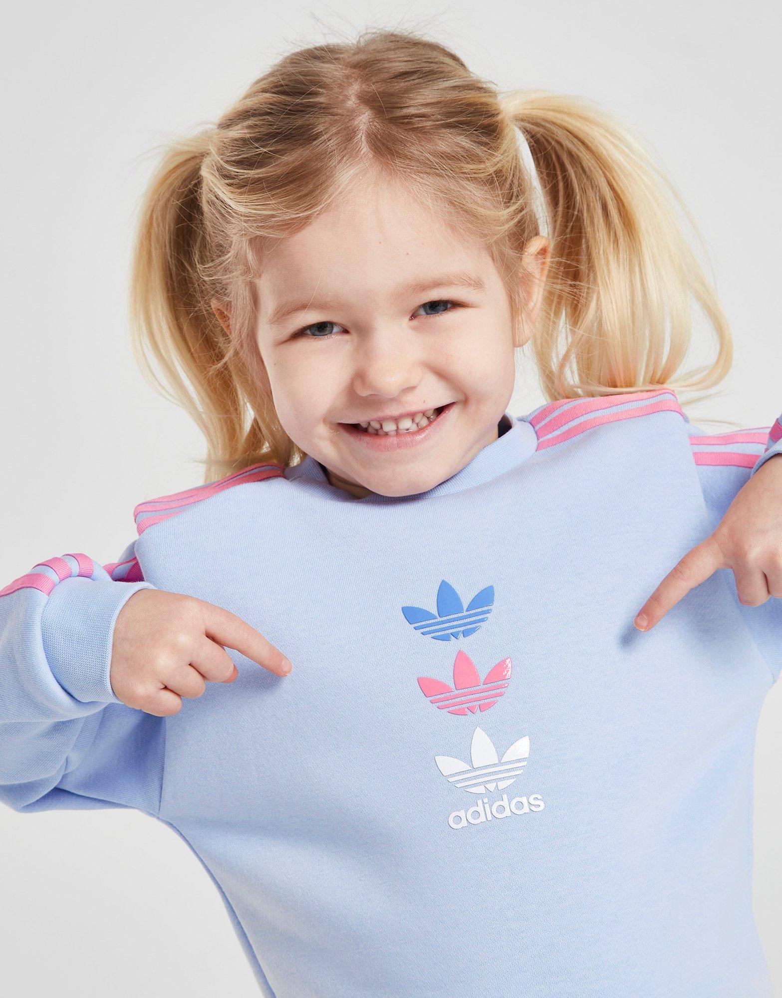 Komplet dresowy dziecięcy ADIDAS KOMPLET SUIT HY9215 Niebieski