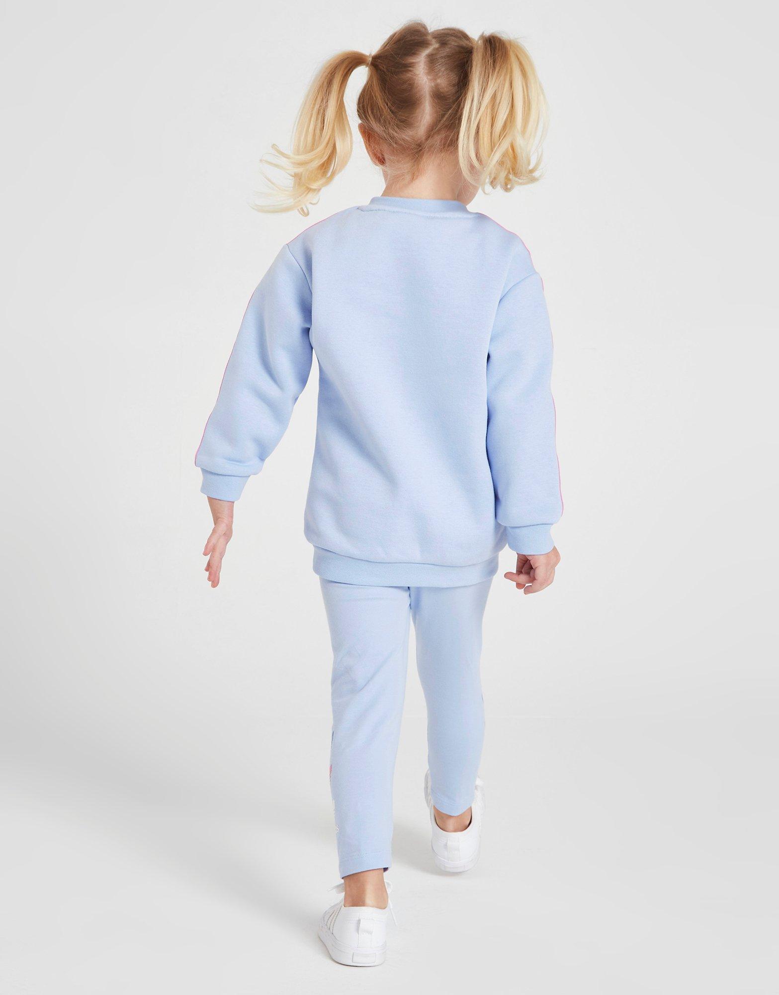 Komplet dresowy dziecięcy ADIDAS KOMPLET SUIT HY9215 Niebieski