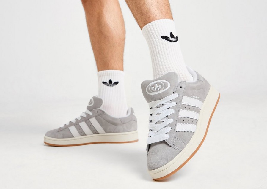 Adidași pentru bărbați ADIDAS CAMPUS 00S HQ8707 Gri