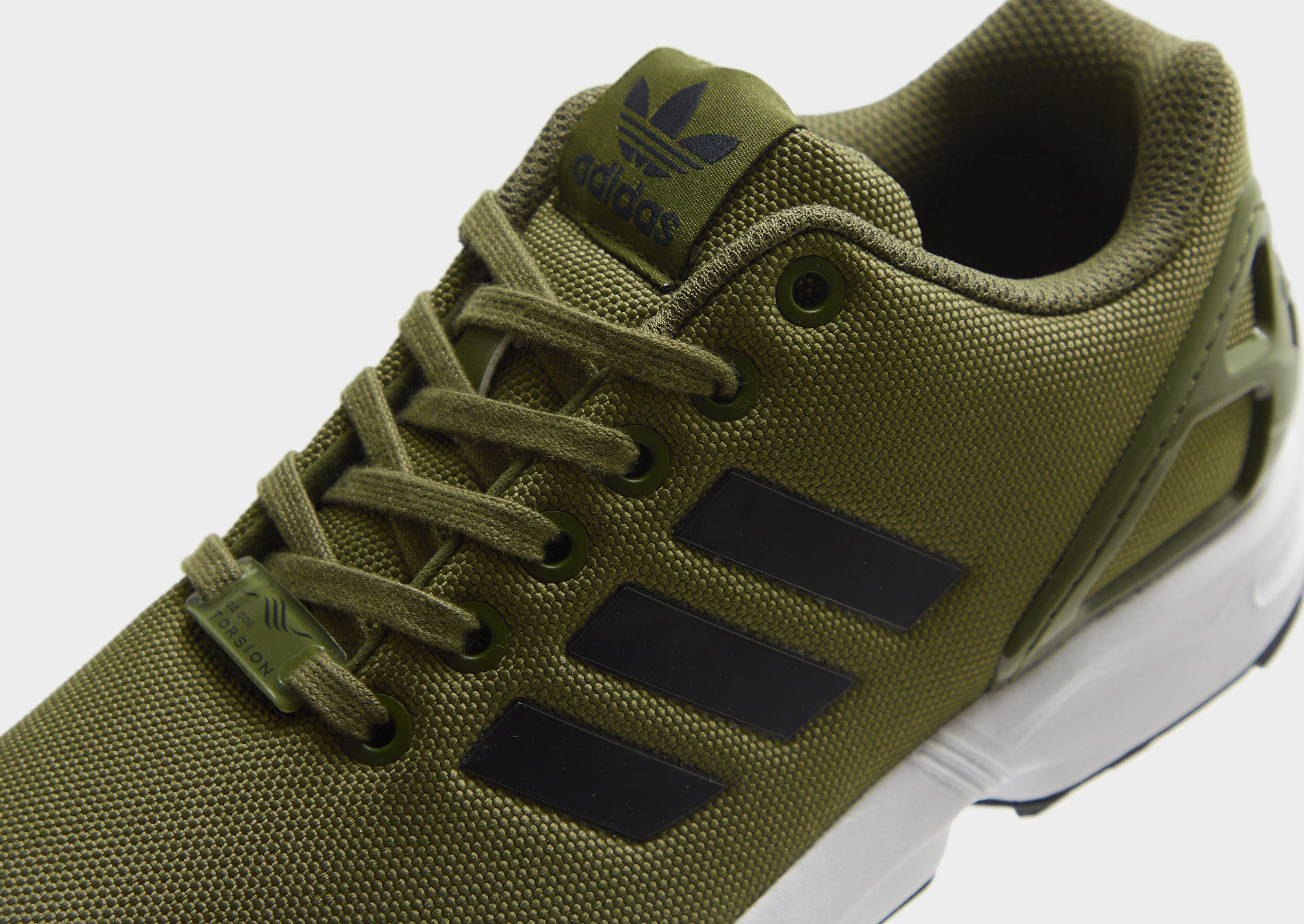 Adidas zx flux kaki on sale