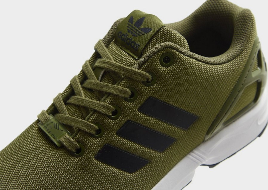 ADIDAS ZX FLUX ID7319 kolor Khaki Dzieci ce Buty w JD Sports