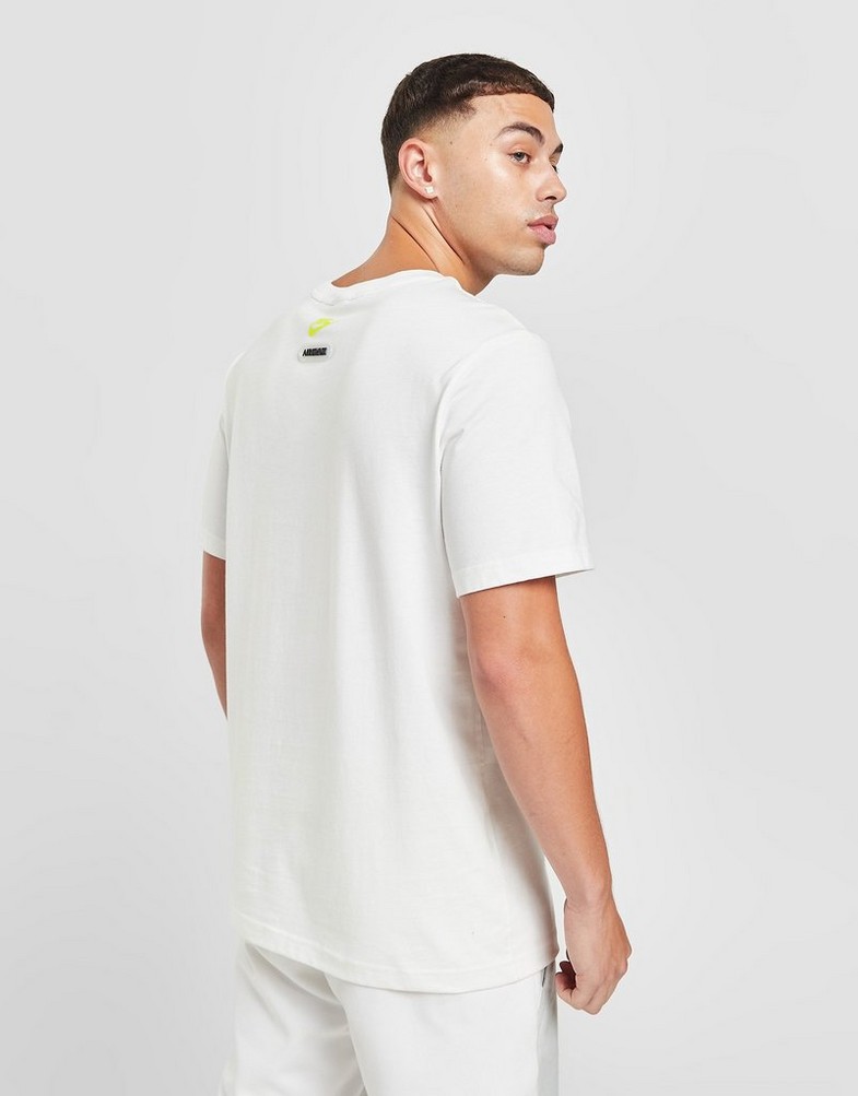 Tricou pentru bărbați NIKE TRICOU MAX TEE WHT/VLT TEE FB1439-100 Alb